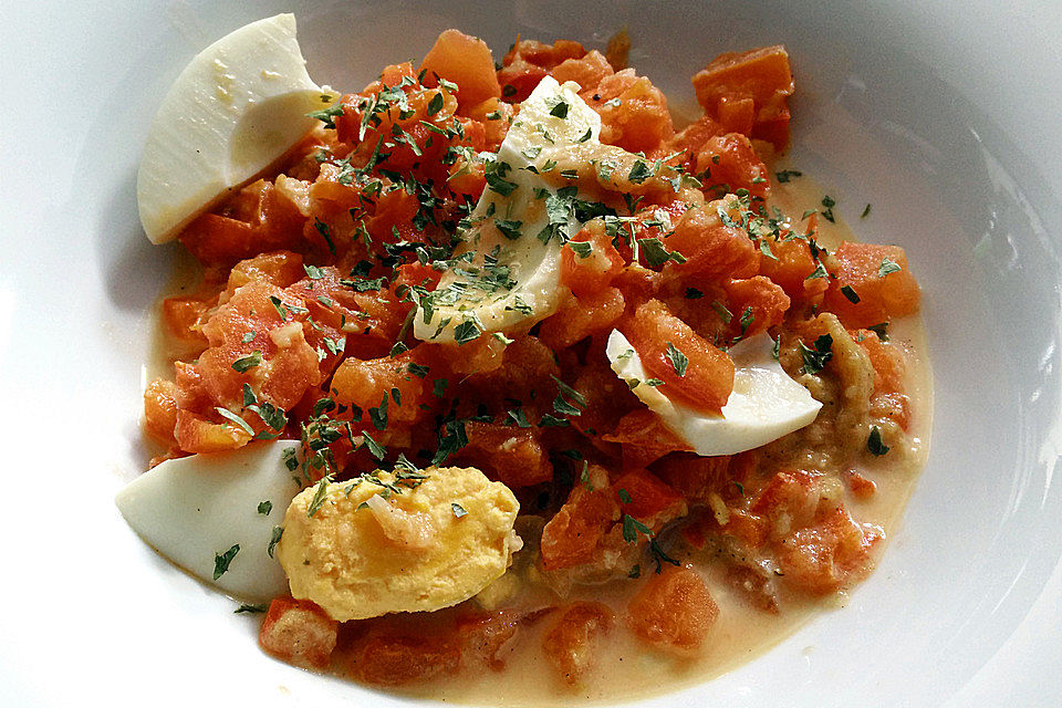 Eier-Ragout