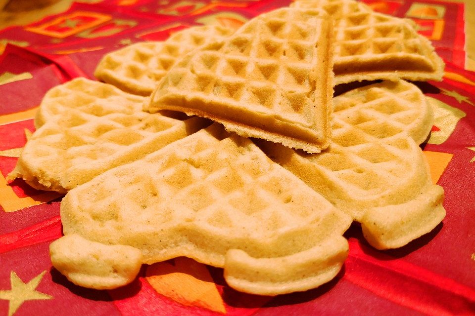 Mandelwaffeln Mandelwaffeln