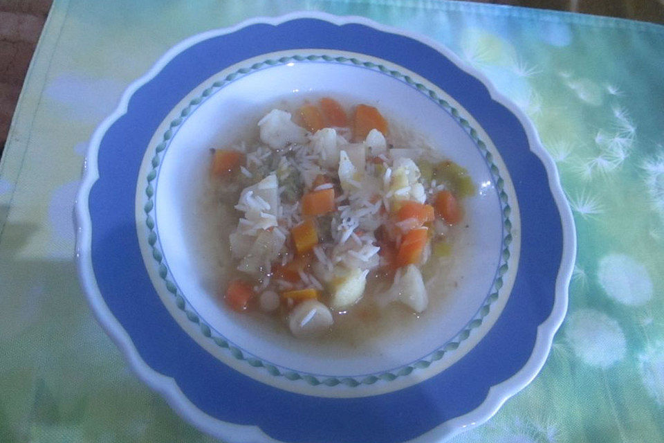 Hühnersuppe mit Reis Hühnersuppe mit Reis