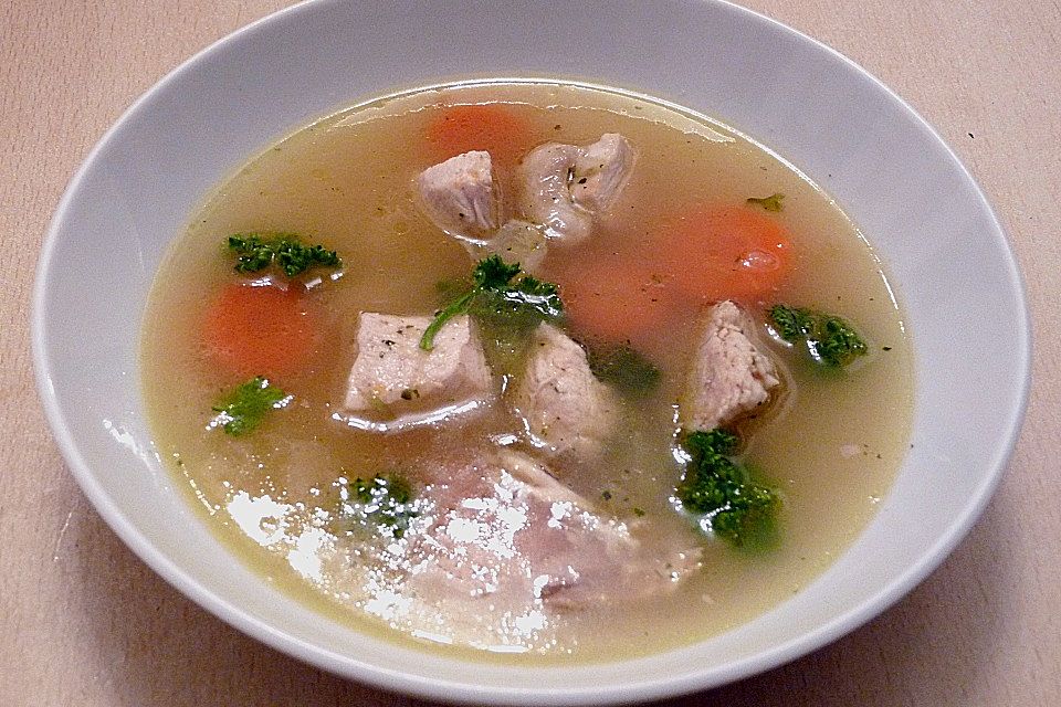 Hühnersuppe mit Reis Hühnersuppe mit Reis