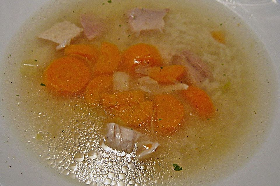 Hühnersuppe mit Reis Hühnersuppe mit Reis