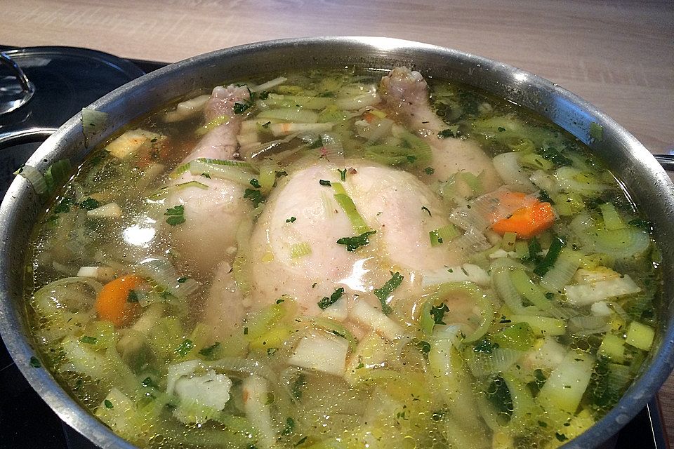 Hühnersuppe mit Reis Hühnersuppe mit Reis