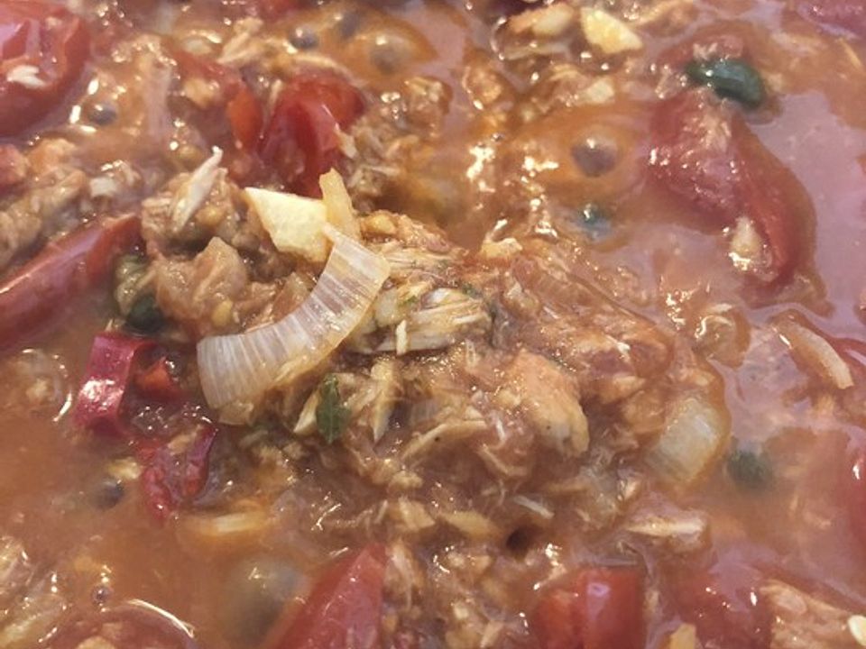 Nudeln mit Thunfisch-Kapern-Sauce von flynora| Chefkoch Nudeln mit Thunfisch-Kapern-Sauce von flynora| Chefkoch