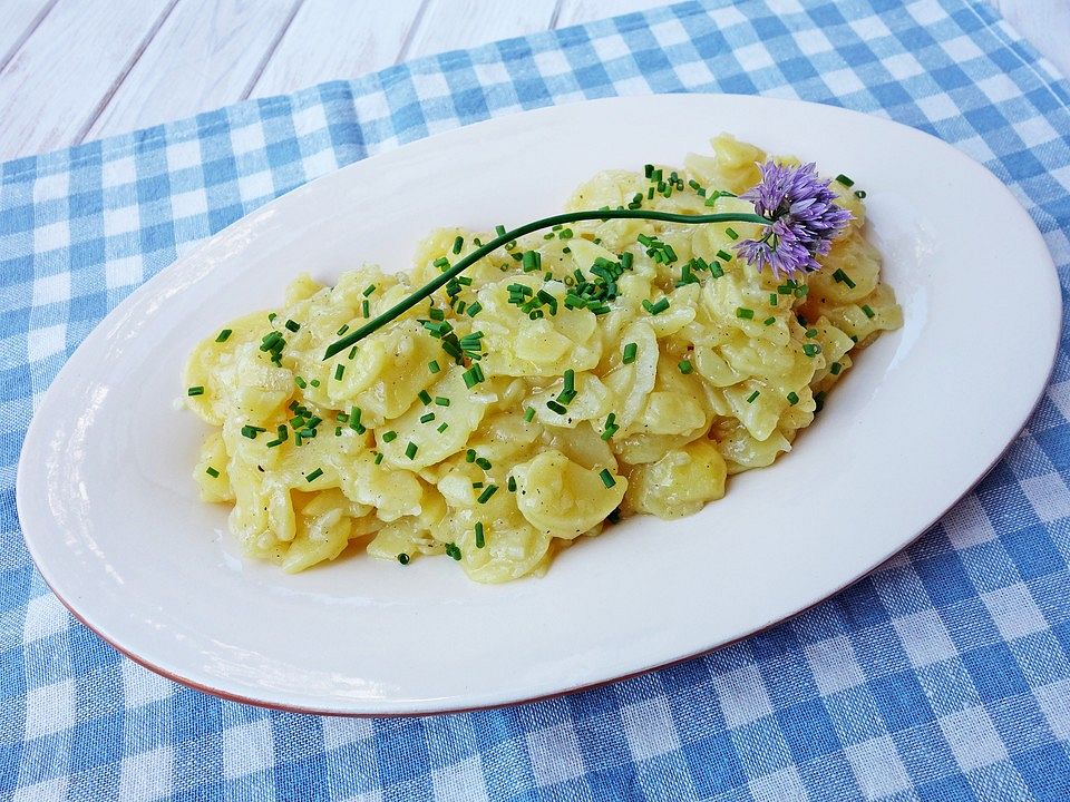 Klassischer Kartoffelsalat mit scharfem Senf von geschmacklich_gut ...
