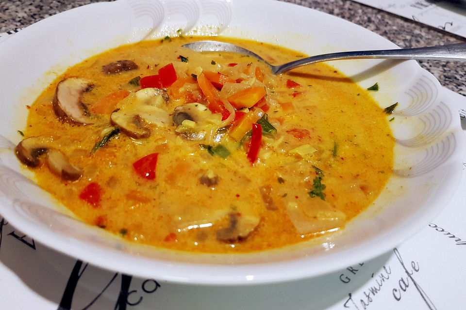 Thai Curry-Suppe