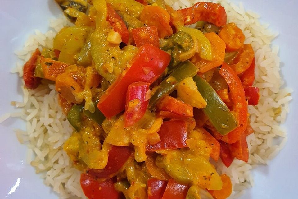 Thai-Curry-Gemüse-Pfanne