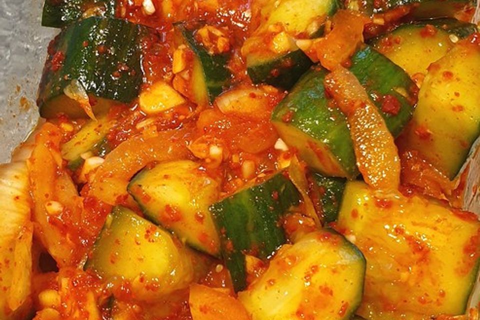 Gurkenkimchi