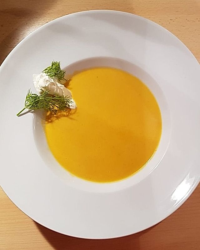Lachscreme-Suppe
