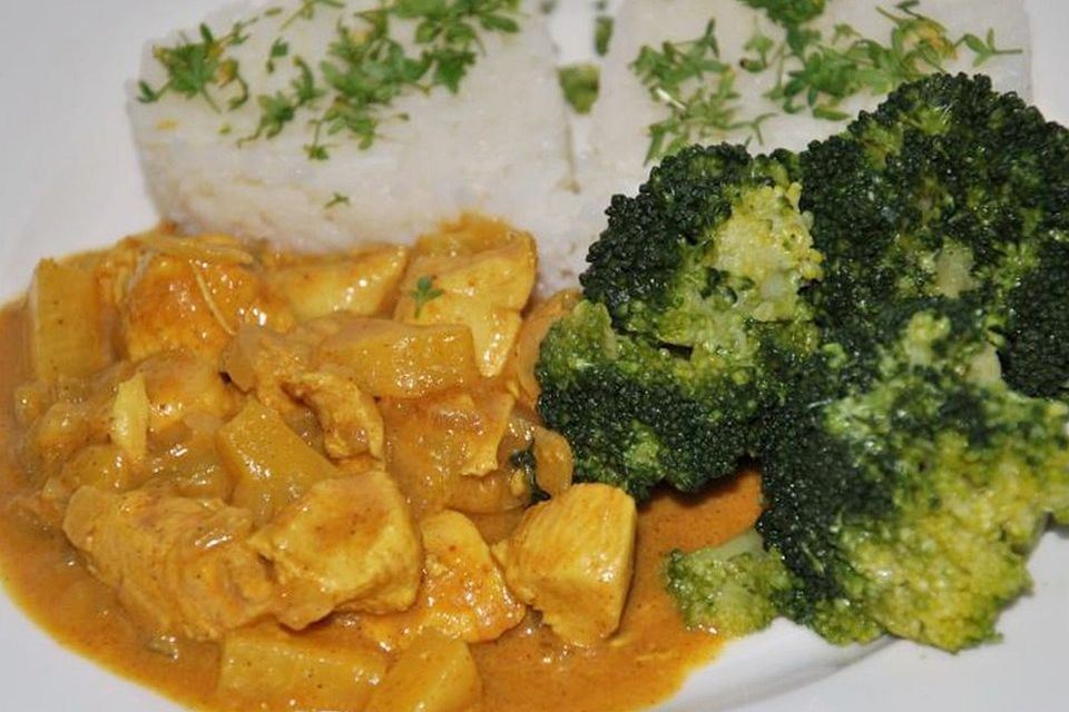 Chicken-Curry schnell und lecker