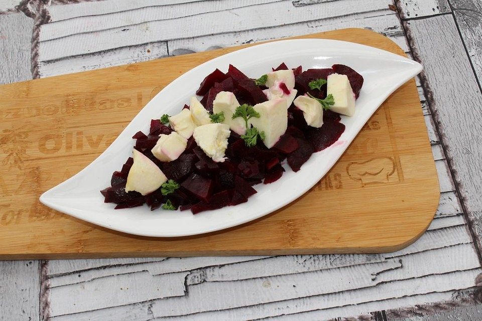 Rote Bete Salat mit Feta