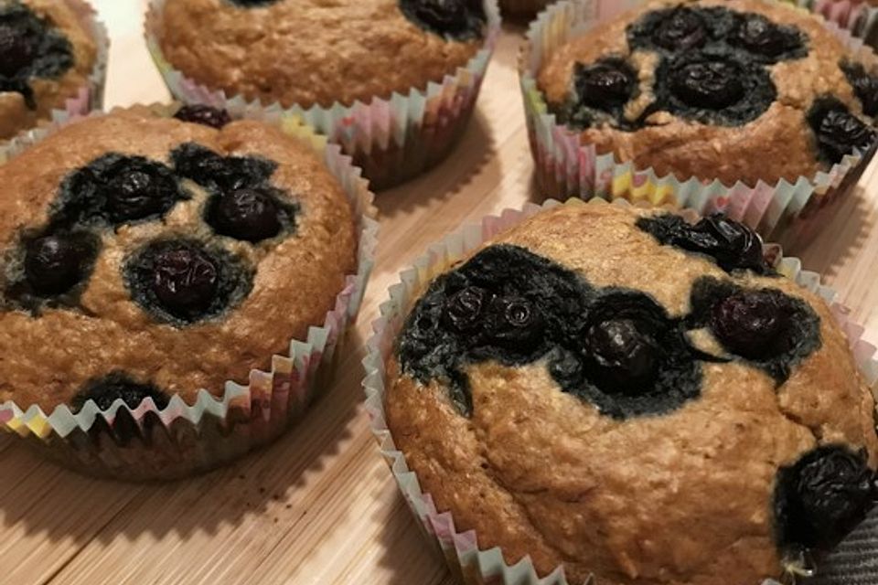 Protein-Haferflocken-Muffins