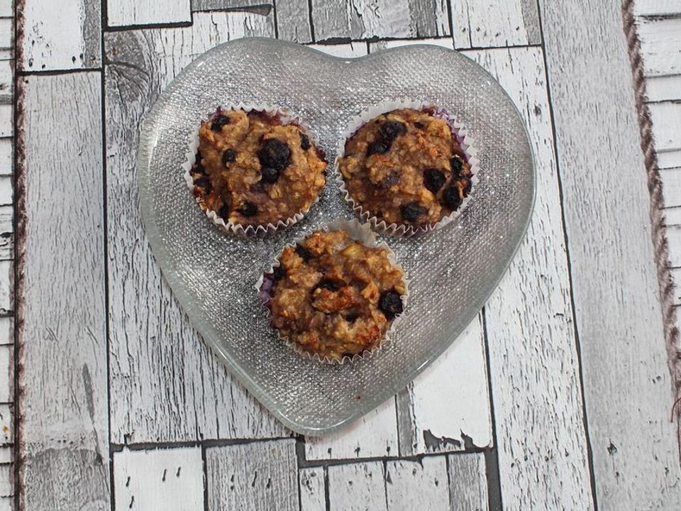 Protein-Haferflocken-Muffins von NikisBackery| Chefkoch