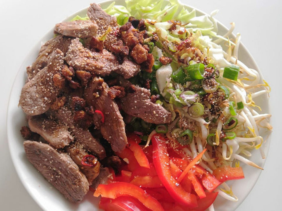 Thai-Salat mit Entenbrust von Heiko2570| Chefkoch