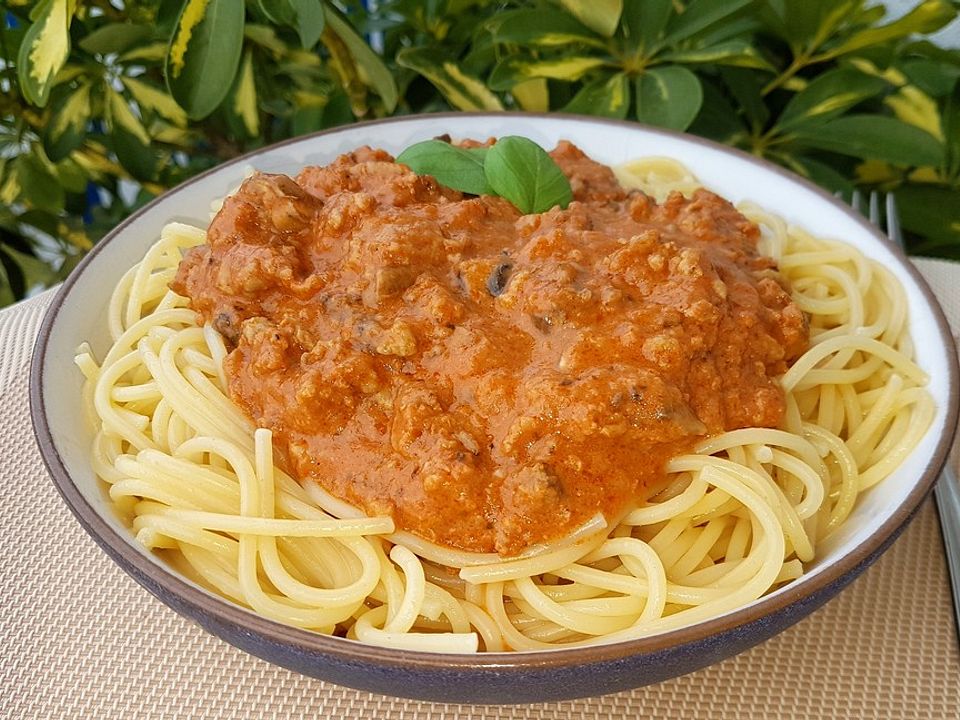 Puten-Pilz-Bolognese von Andi_87| Chefkoch