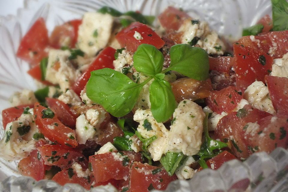 Mozzarella - Tomaten - Salat