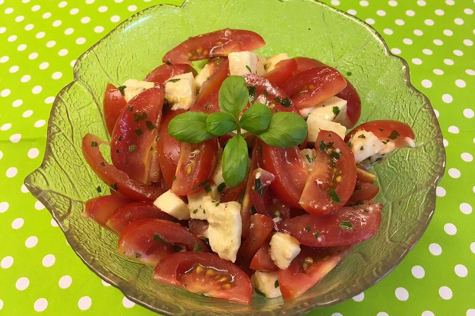 Mozzarella - Tomaten - Salat