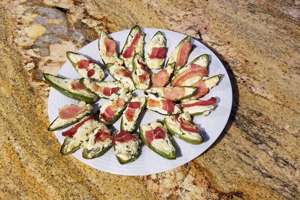 Gefüllte Jalapeños