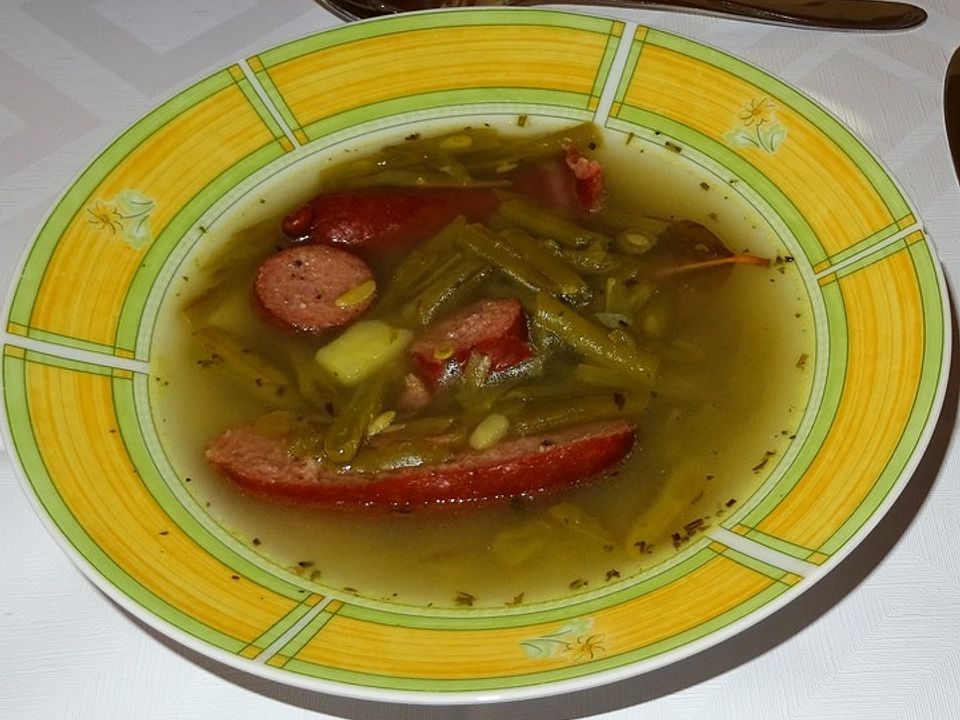 Fitschbohnensuppe à la Didi