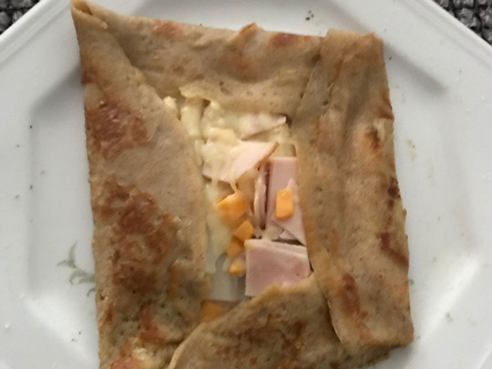 Galettes - Crêpes mit Schinken, Käse und Spargel à la Didi von ...