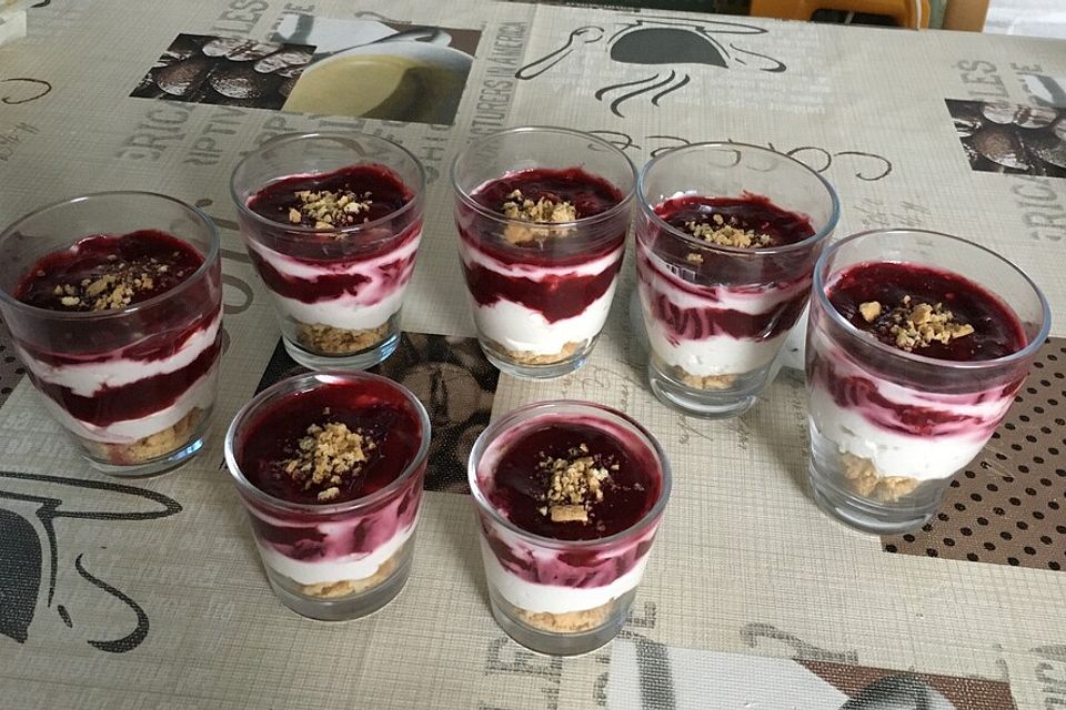 Crema di Mascarpone mit Himbeeren