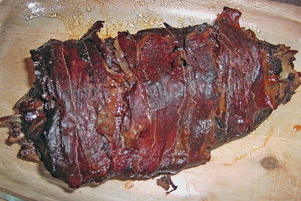 Rehbraten mit Rahmsauce Rehbraten mit Rahmsauce