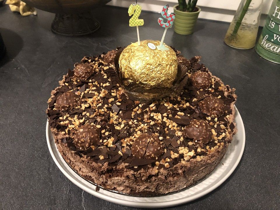 Ferrero Rocher Torte Von Kreativbackenqueen Chefkoch