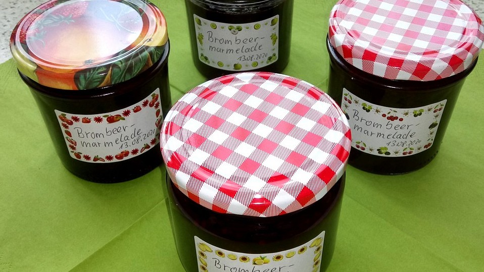 Brombeermarmelade mit &amp;quot;Schuss&amp;quot; von PeachPie12