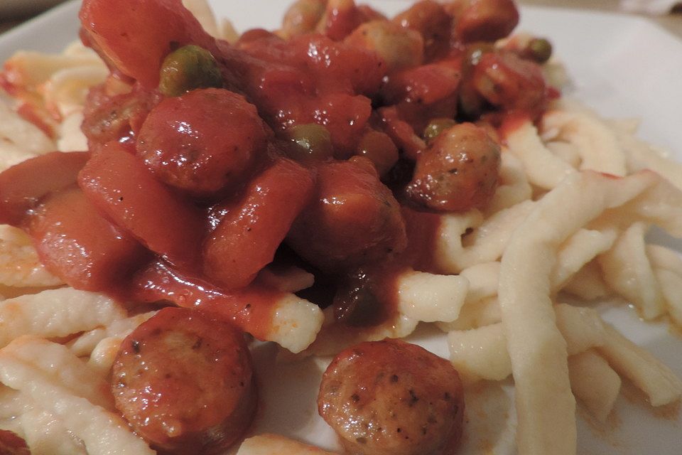Würstchenpfanne