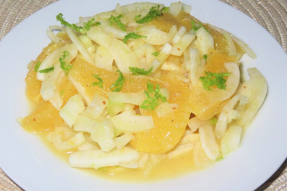 Orangen-Fenchel-Salat