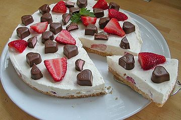 Laras Erdbeer - Frischkäse - Torte