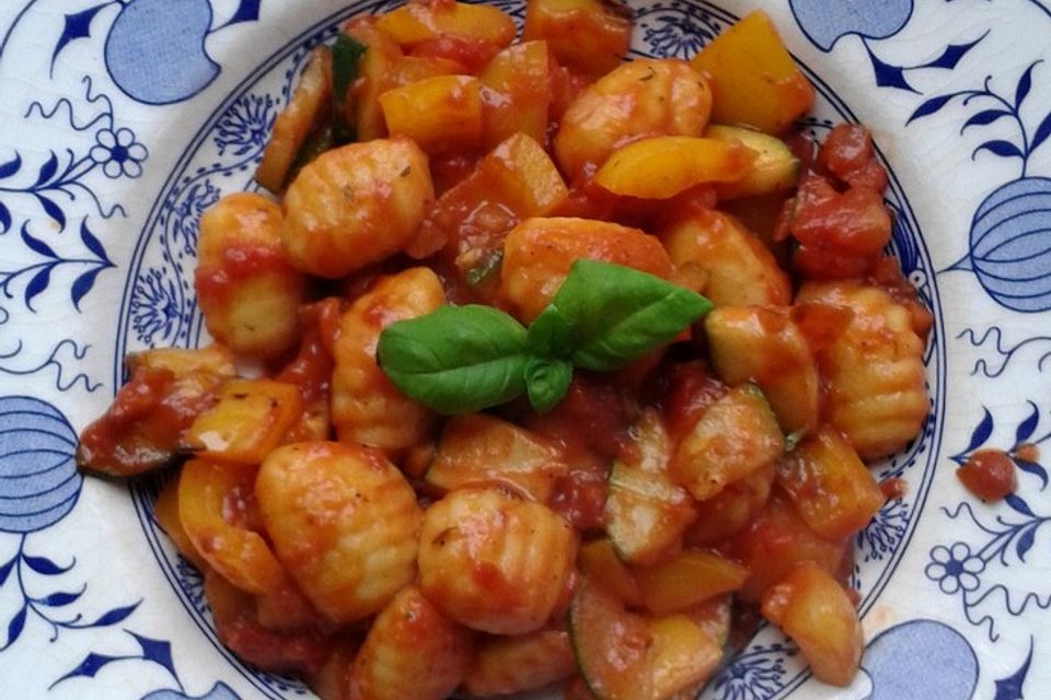 Gnocchi-Gemüsepfanne