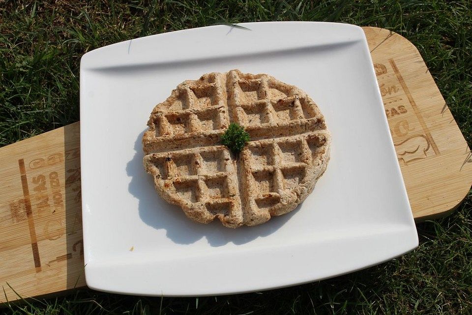 Fladenbrot aus der Pfanne oder dem Waffeleisen