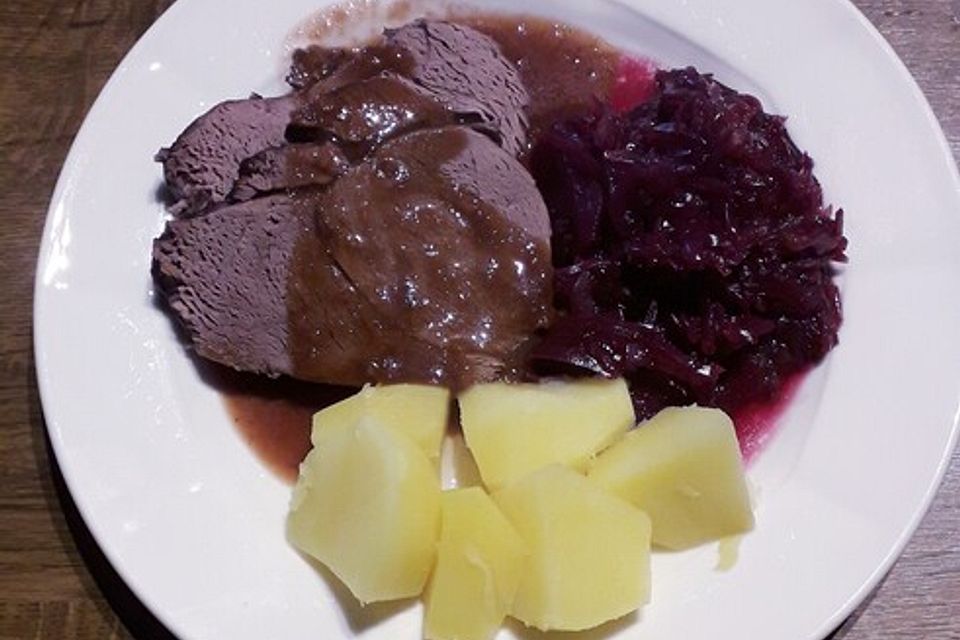 Hirschbraten