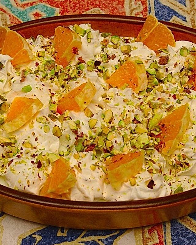 Libanesisches Dessert - Aysch Alssarayah