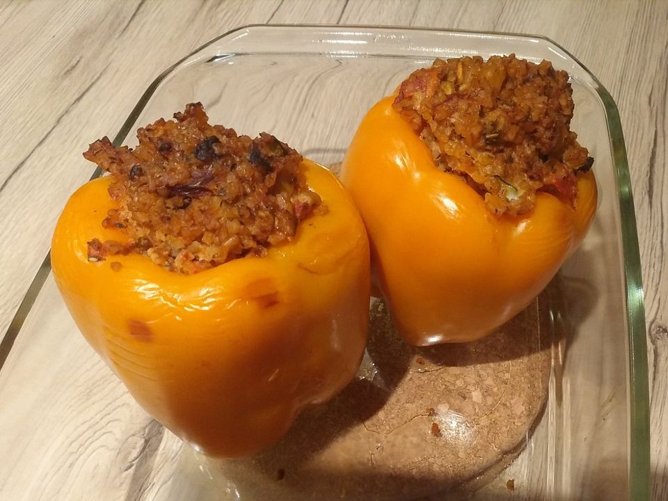 Vegetarisch gefüllte Paprika von glühwürmchen2015| Chefkoch