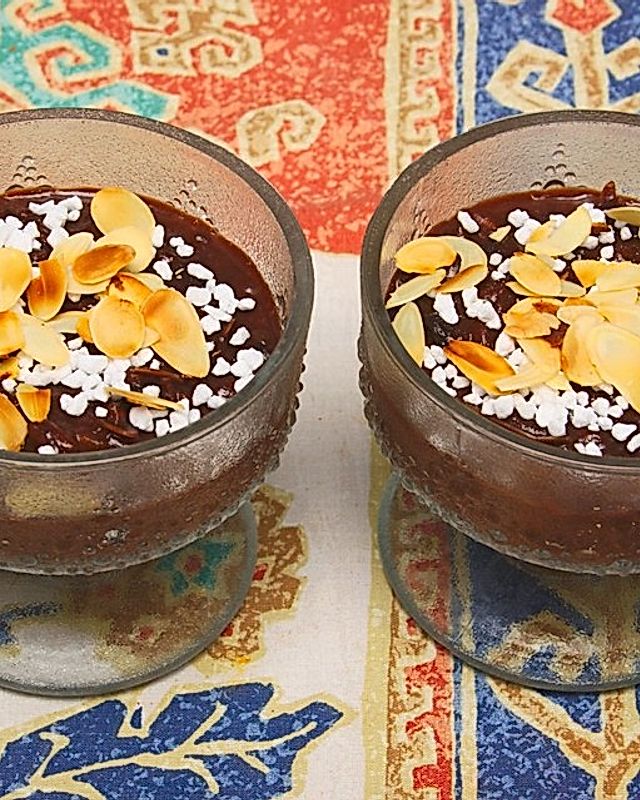 Risotto-Schokoladen-Dessert