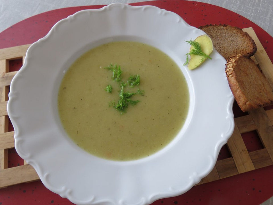 Kartoffel-Fenchel-Suppe mit Ingwer von fabrella7| Chefkoch