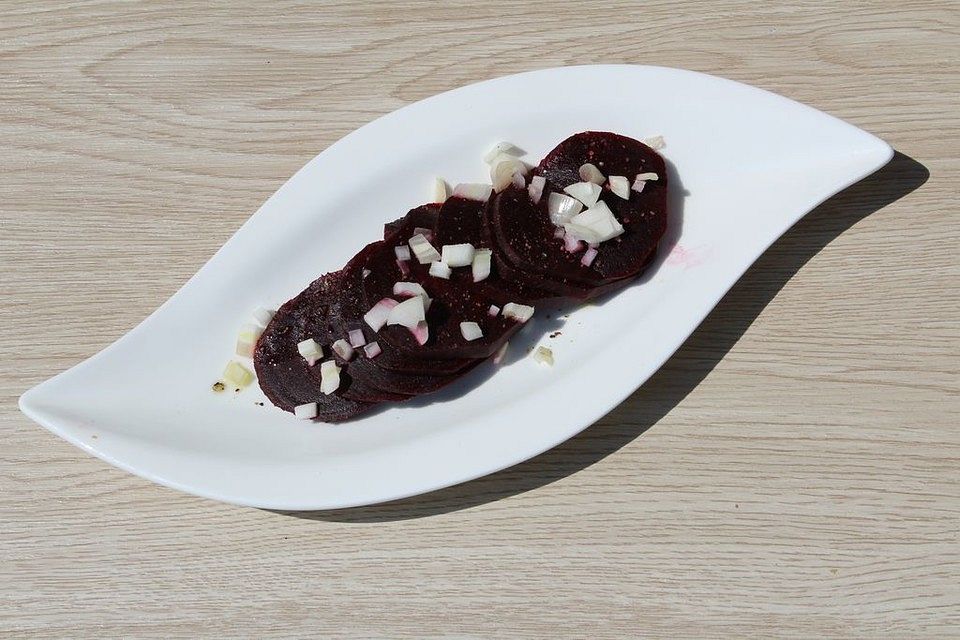 Rote Bete-Carpaccio