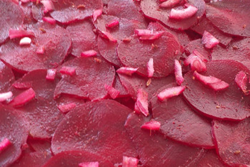 Rote Bete-Carpaccio