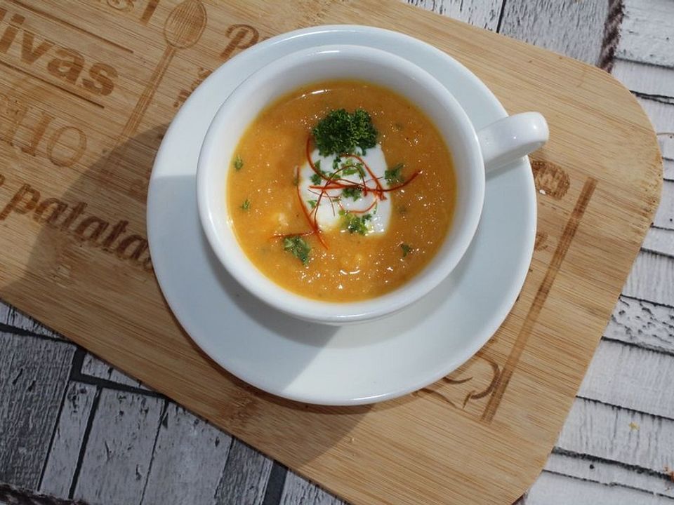 Sellerie-Möhren-Suppe von uli75| Chefkoch