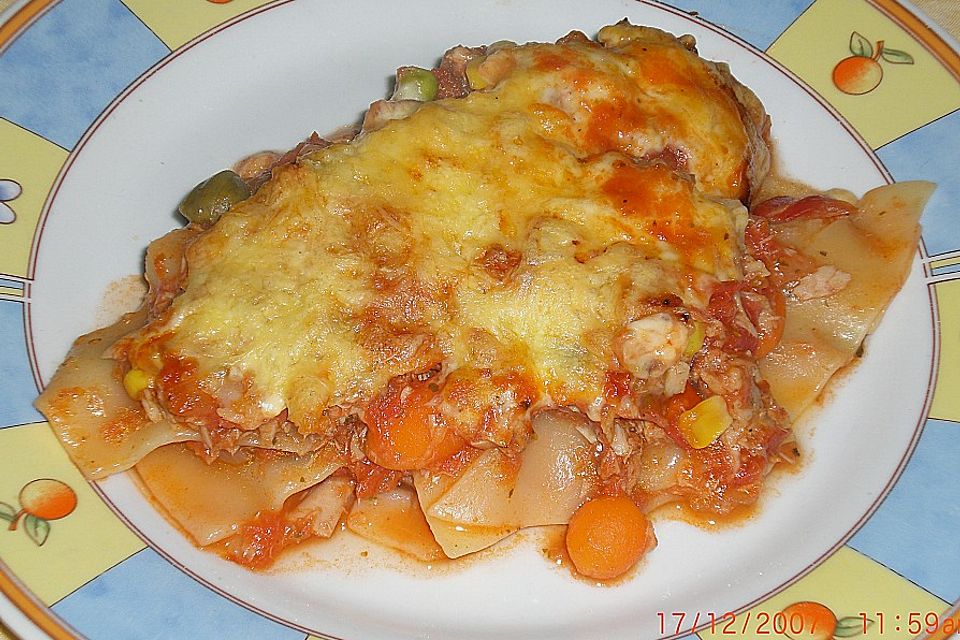 Joseph!ne´s schnelle Thunfischlasagne