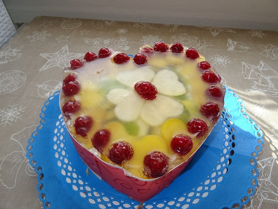 Bio Fruchtcreme Valentins-Herz-Torte à la Didi von dieterfreundt| Chefkoch