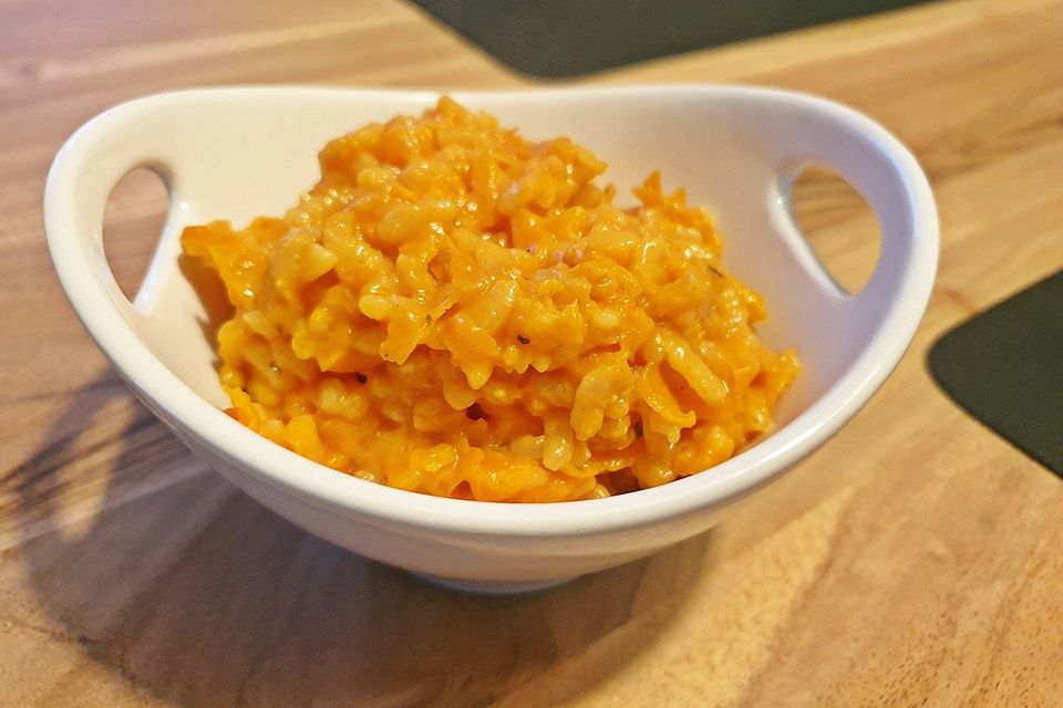 Möhren-Curry-Risotto