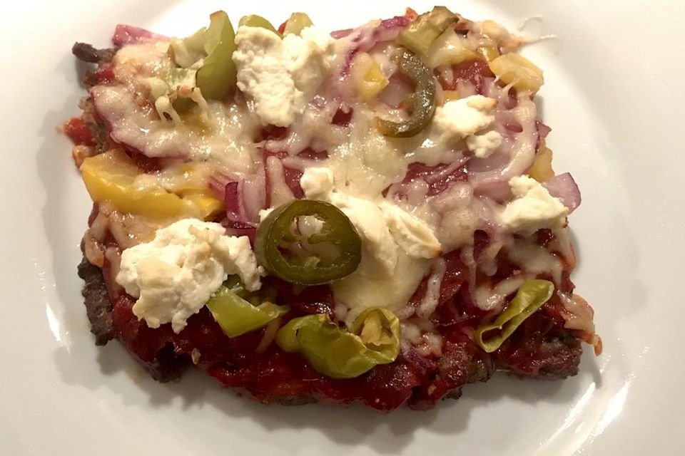 Mells Hackfleischpizza mit Ricotta