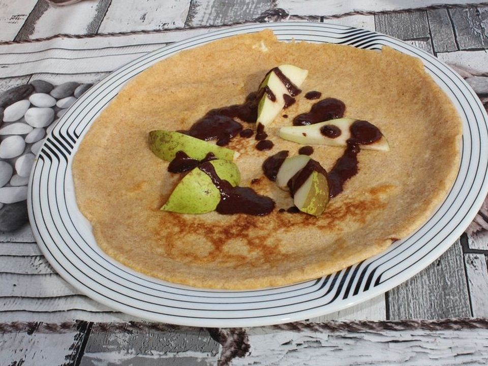 Birne-Helene-Pfannkuchen à la Didi von dieterfreundt | Chefkoch