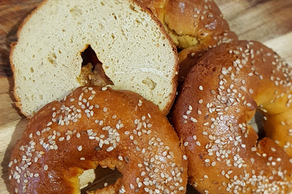 Low Carb und Keto Bagels aus dem Thermomix