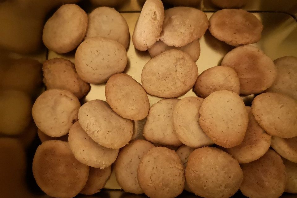 Marzipan - Plätzchen