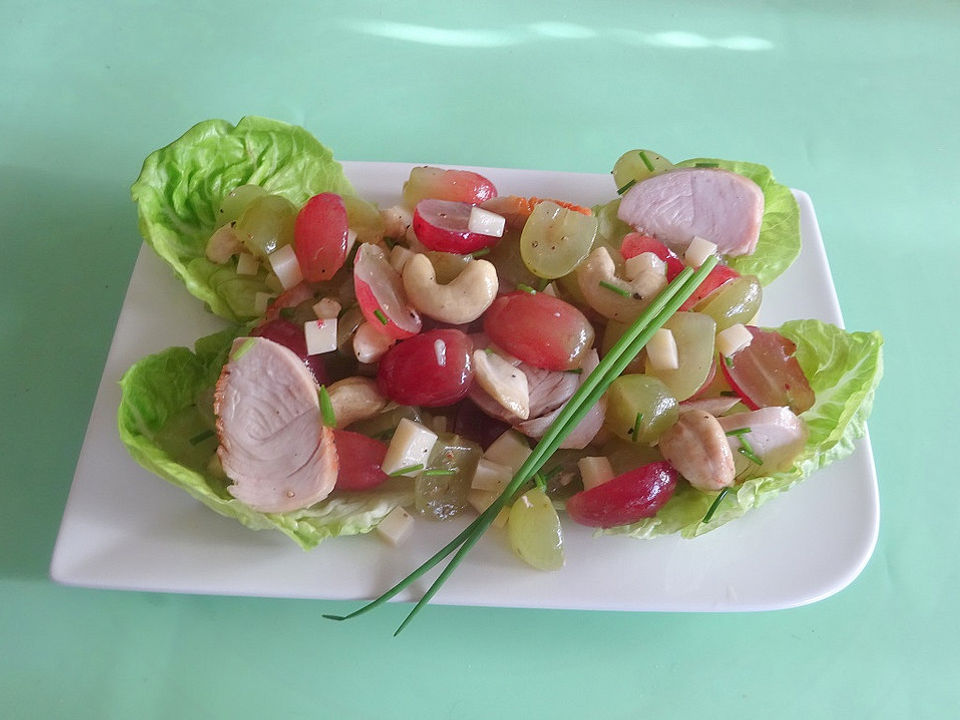 Trauben-Käse-Salat mit Hähnchenbrust von geschmacklich_gut| Chefkoch