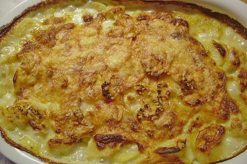 Elkes Blumenkohl - Kartoffel - Gratin