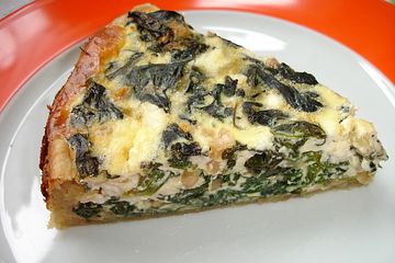 Quiche Mit Spinat Und Erdnussen Von Dodith Chefkoch